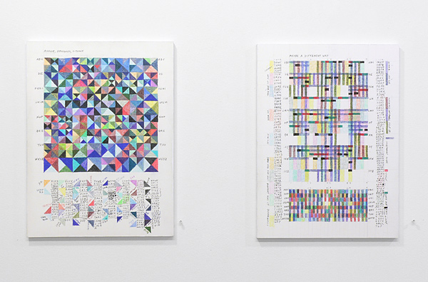 Colored Pencil Redux 2021 Installation view 18