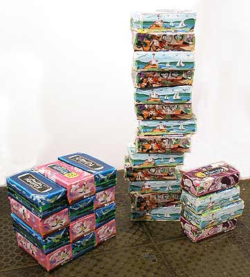 Tissue Box Stacks