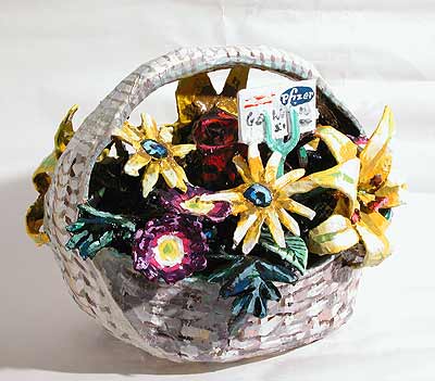 Pfizer Flower Basket
