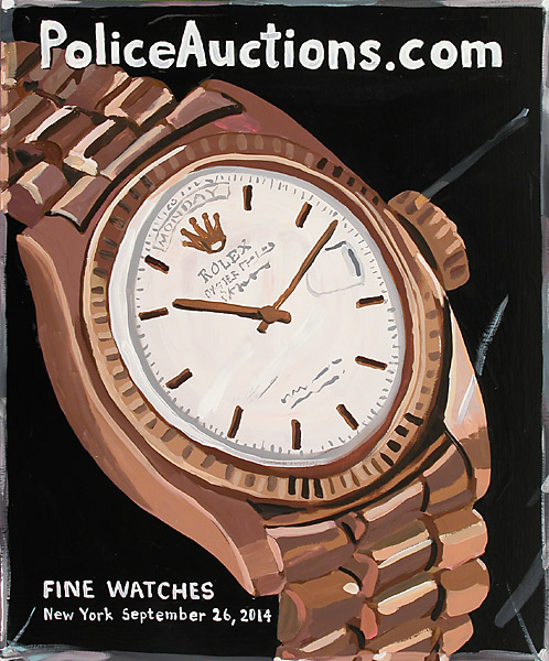 Jean Lowe, Police Auction (Fine Watches)