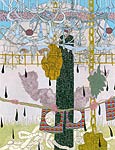 Laura Sharp Wilson, New Jersey Wings with Guston Chandelier