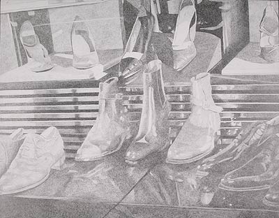 Untitled (Men's and Ladies' Shoe Display)