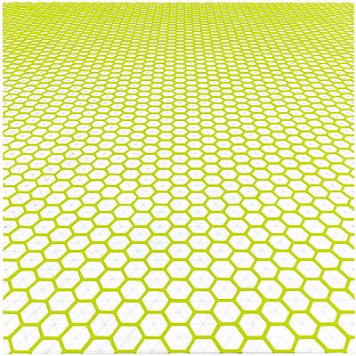 Green Hexagons